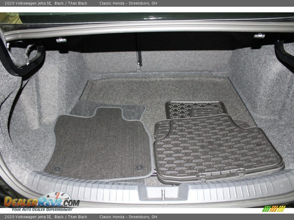 2020 Volkswagen Jetta SE Black / Titan Black Photo #21