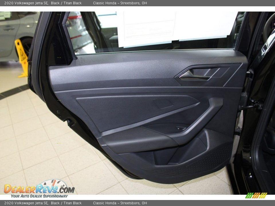 2020 Volkswagen Jetta SE Black / Titan Black Photo #23