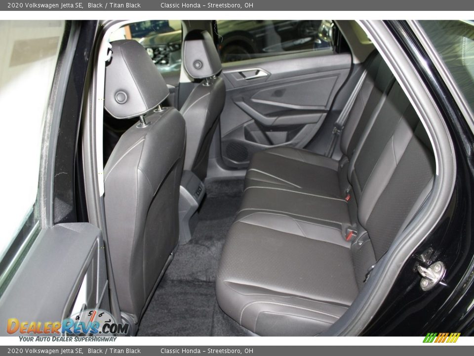 2020 Volkswagen Jetta SE Black / Titan Black Photo #25