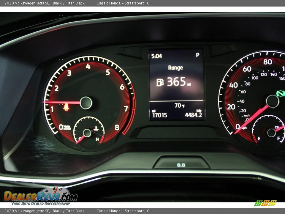 2020 Volkswagen Jetta SE Black / Titan Black Photo #33