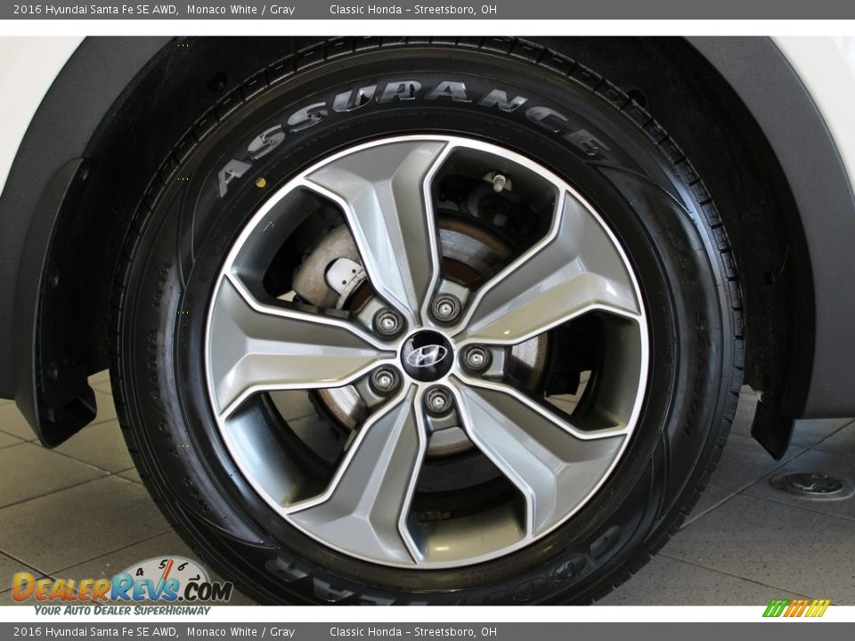 2016 Hyundai Santa Fe SE AWD Wheel Photo #7