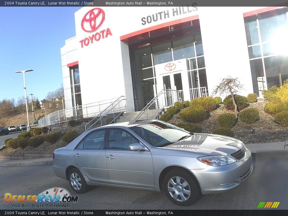 2004 Toyota Camry LE Lunar Mist Metallic / Stone Photo #2