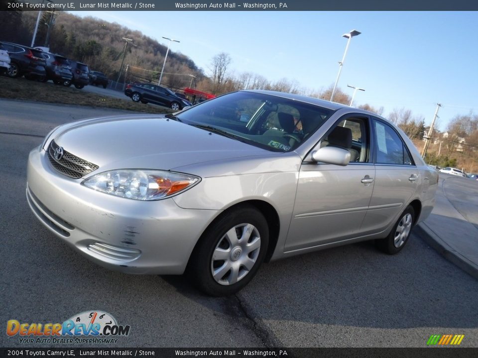 2004 Toyota Camry LE Lunar Mist Metallic / Stone Photo #9