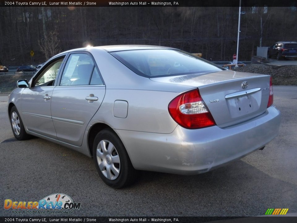 2004 Toyota Camry LE Lunar Mist Metallic / Stone Photo #11