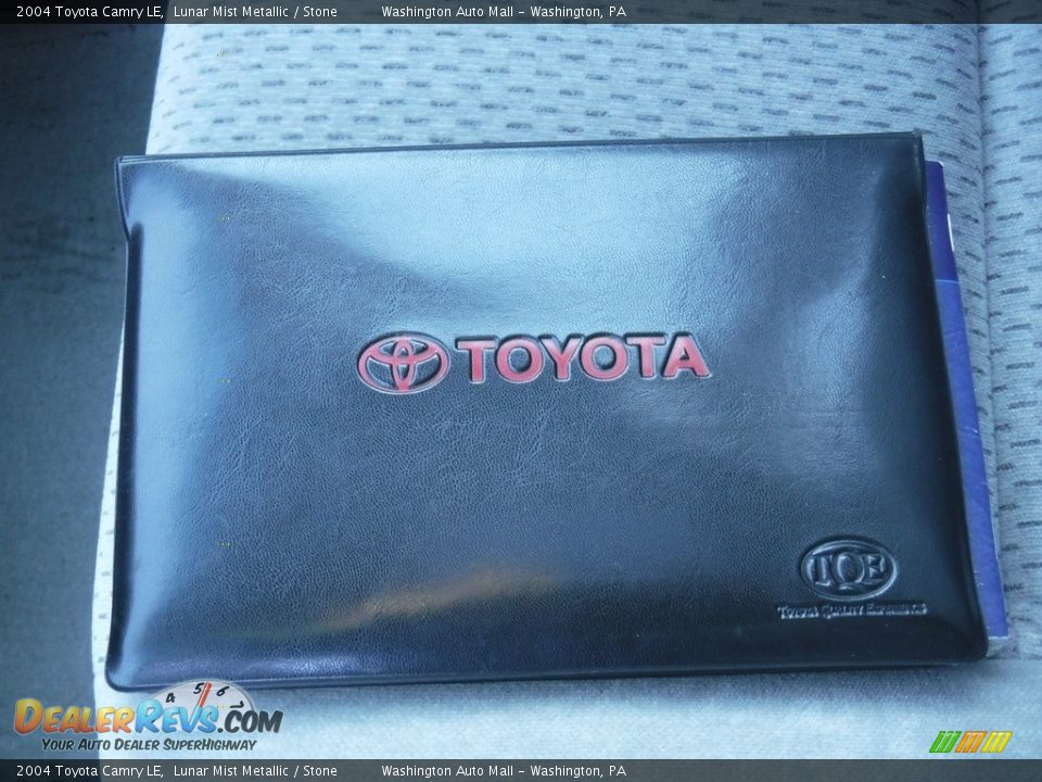 2004 Toyota Camry LE Lunar Mist Metallic / Stone Photo #27