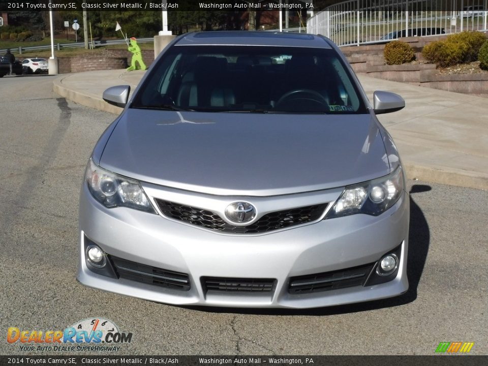 2014 Toyota Camry SE Classic Silver Metallic / Black/Ash Photo #9