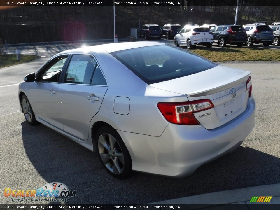 2014 Toyota Camry SE Classic Silver Metallic / Black/Ash Photo #13