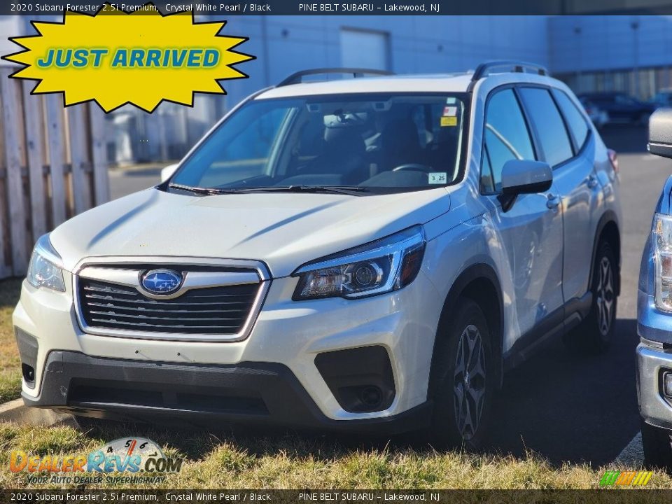 2020 Subaru Forester 2.5i Premium Crystal White Pearl / Black Photo #1