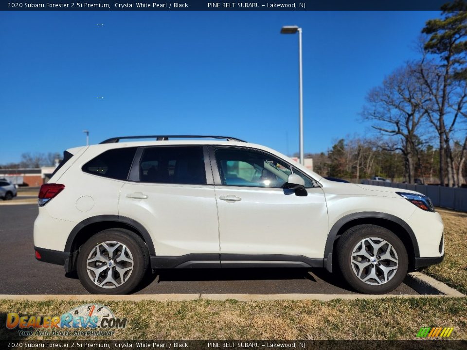 2020 Subaru Forester 2.5i Premium Crystal White Pearl / Black Photo #4