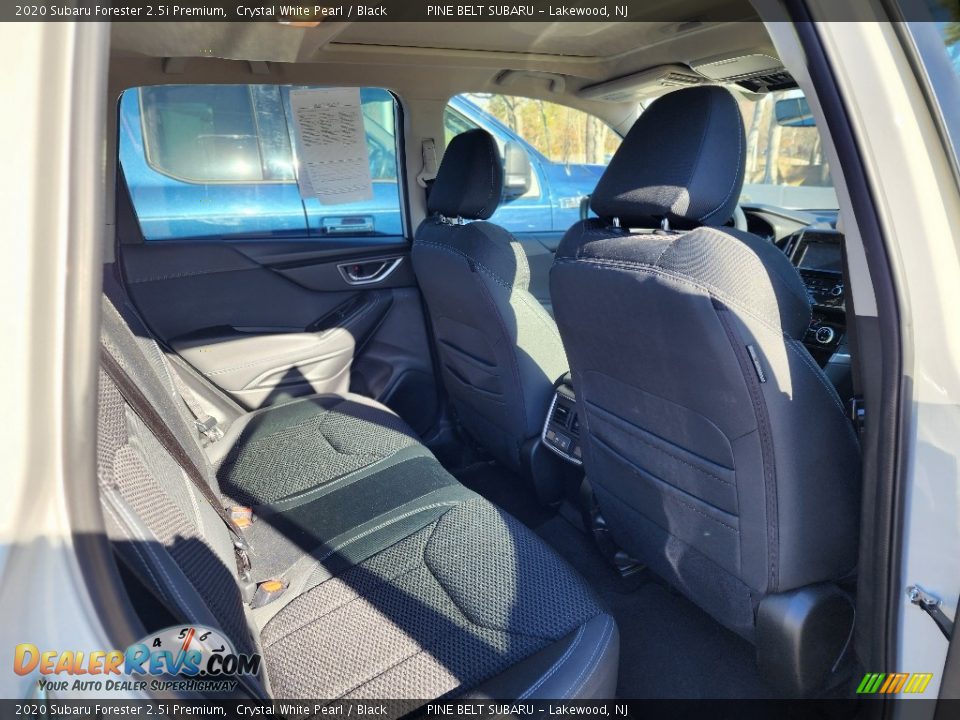 2020 Subaru Forester 2.5i Premium Crystal White Pearl / Black Photo #7