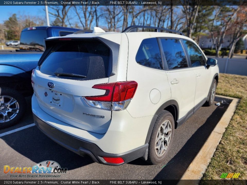2020 Subaru Forester 2.5i Premium Crystal White Pearl / Black Photo #8