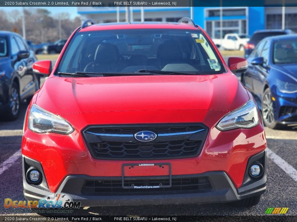 2020 Subaru Crosstrek 2.0 Limited Pure Red / Black Photo #2