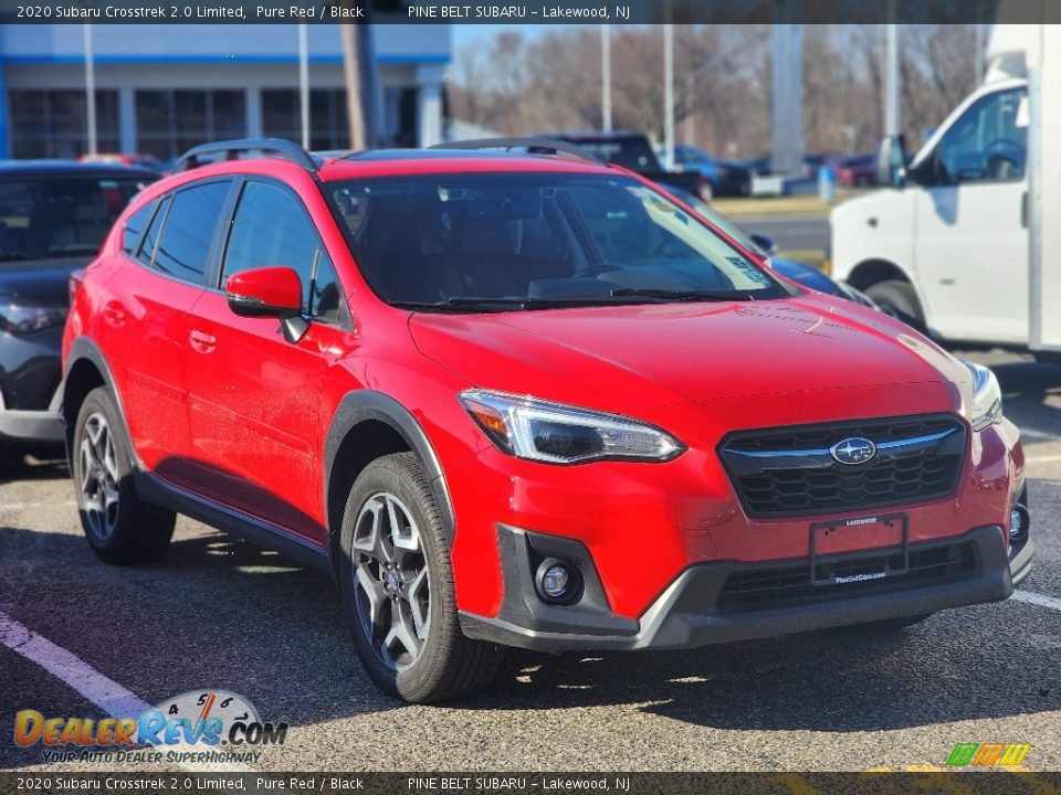 2020 Subaru Crosstrek 2.0 Limited Pure Red / Black Photo #3