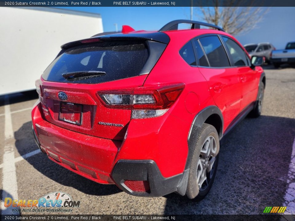 2020 Subaru Crosstrek 2.0 Limited Pure Red / Black Photo #6