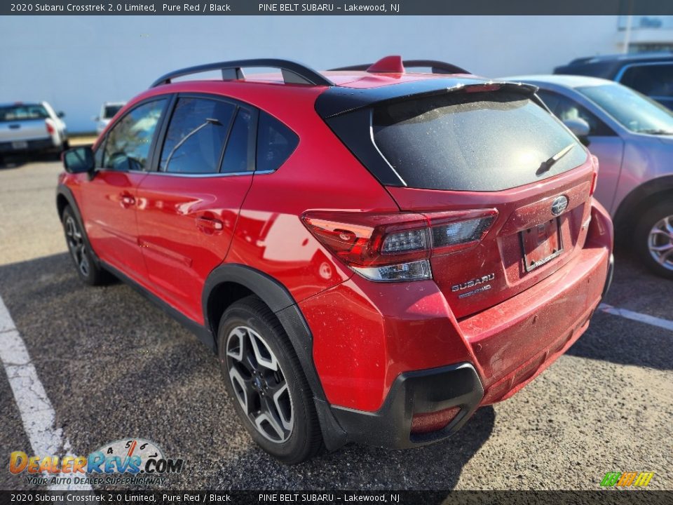 2020 Subaru Crosstrek 2.0 Limited Pure Red / Black Photo #7