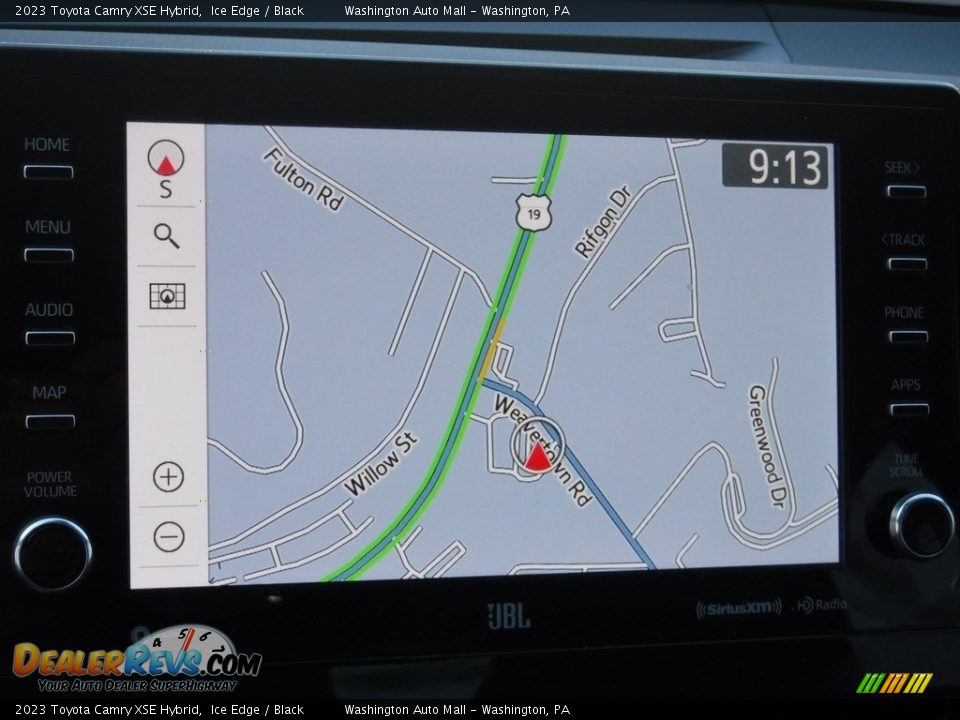 Navigation of 2023 Toyota Camry XSE Hybrid Photo #4