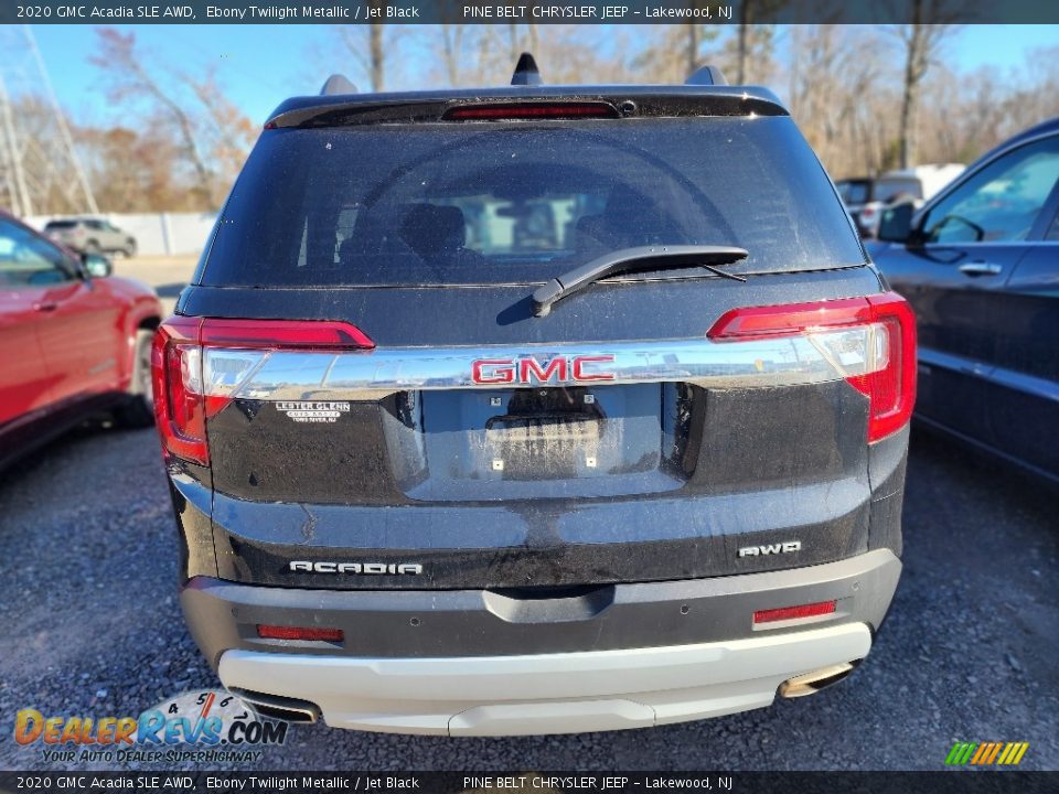 2020 GMC Acadia SLE AWD Ebony Twilight Metallic / Jet Black Photo #6