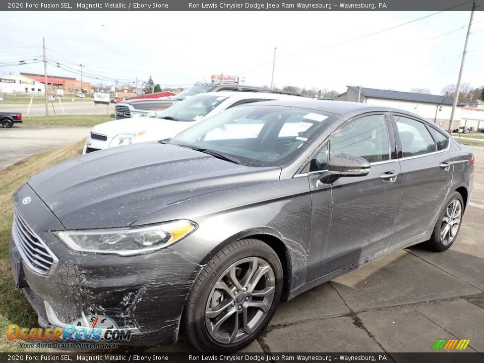 2020 Ford Fusion SEL Magnetic Metallic / Ebony Stone Photo #1