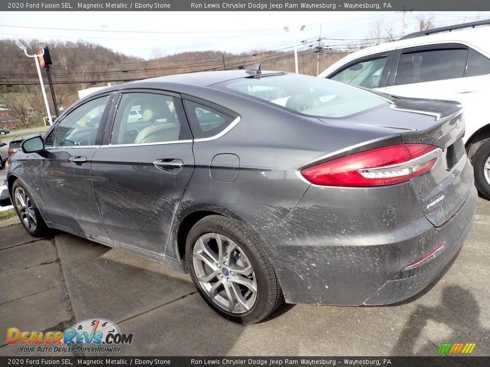 2020 Ford Fusion SEL Magnetic Metallic / Ebony Stone Photo #2