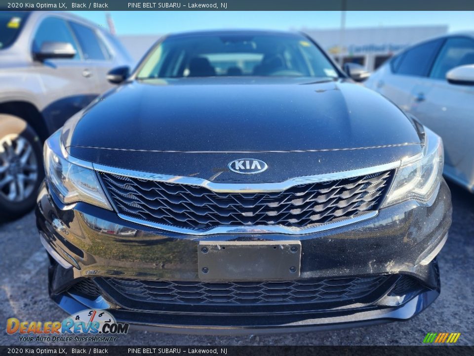 2020 Kia Optima LX Black / Black Photo #2