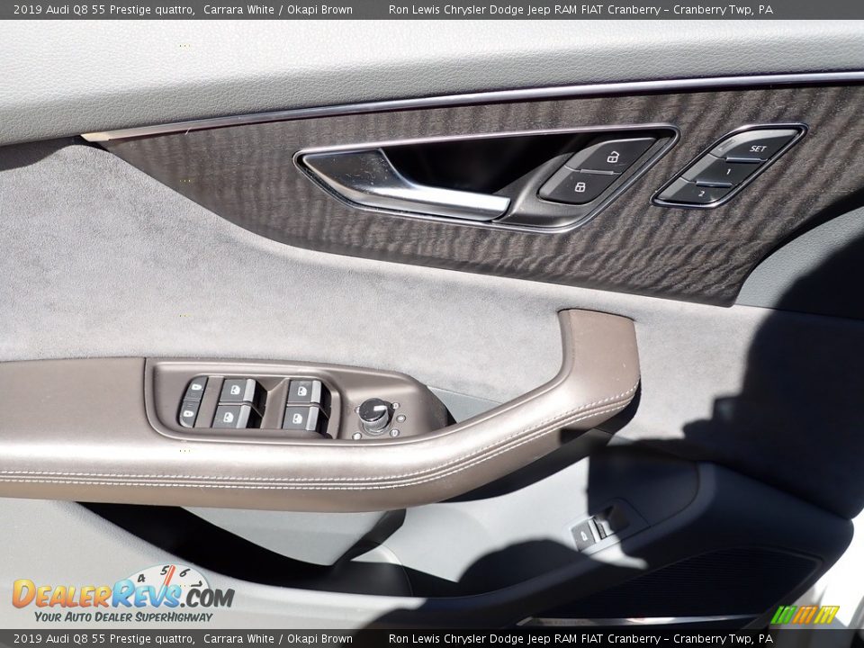 Door Panel of 2019 Audi Q8 55 Prestige quattro Photo #14