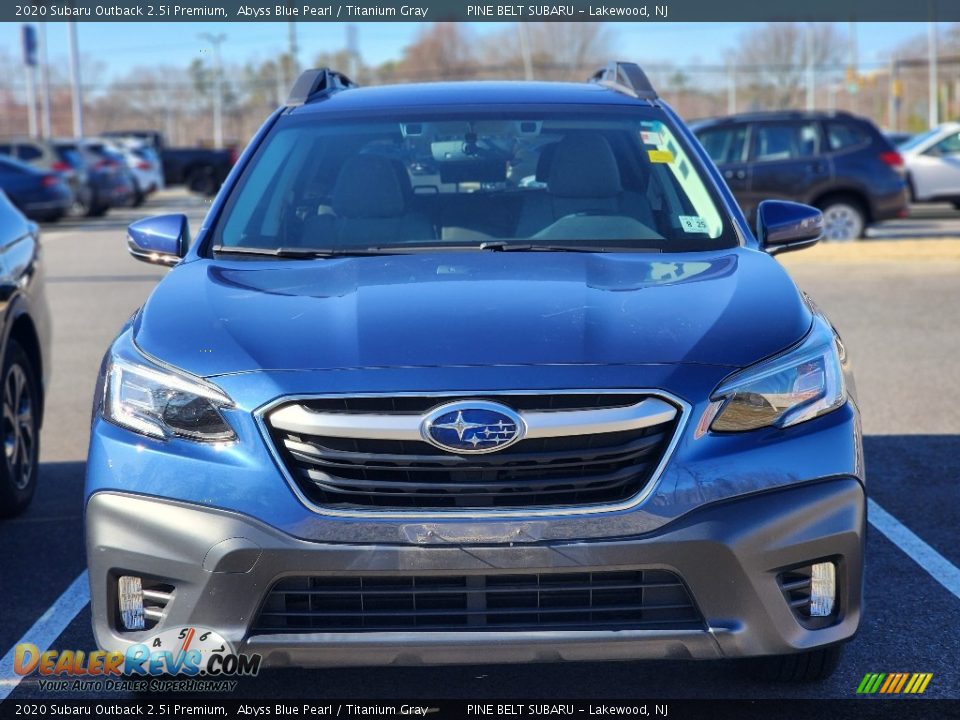 2020 Subaru Outback 2.5i Premium Abyss Blue Pearl / Titanium Gray Photo #2