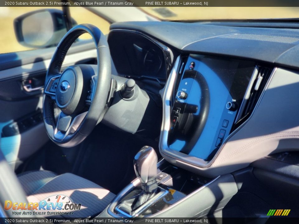 2020 Subaru Outback 2.5i Premium Abyss Blue Pearl / Titanium Gray Photo #4