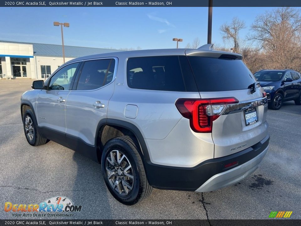 2020 GMC Acadia SLE Quicksilver Metallic / Jet Black Photo #2