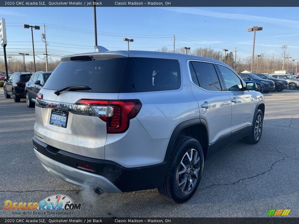 2020 GMC Acadia SLE Quicksilver Metallic / Jet Black Photo #3