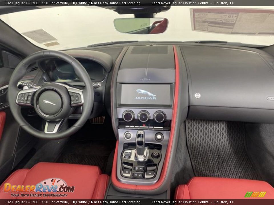 Dashboard of 2023 Jaguar F-TYPE P450 Convertible Photo #4