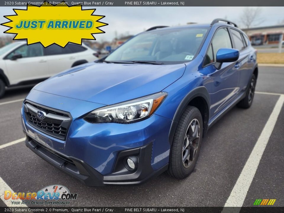 2020 Subaru Crosstrek 2.0 Premium Quartz Blue Pearl / Gray Photo #1