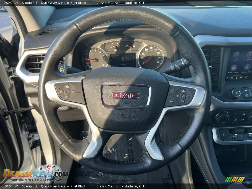2020 GMC Acadia SLE Quicksilver Metallic / Jet Black Photo #9