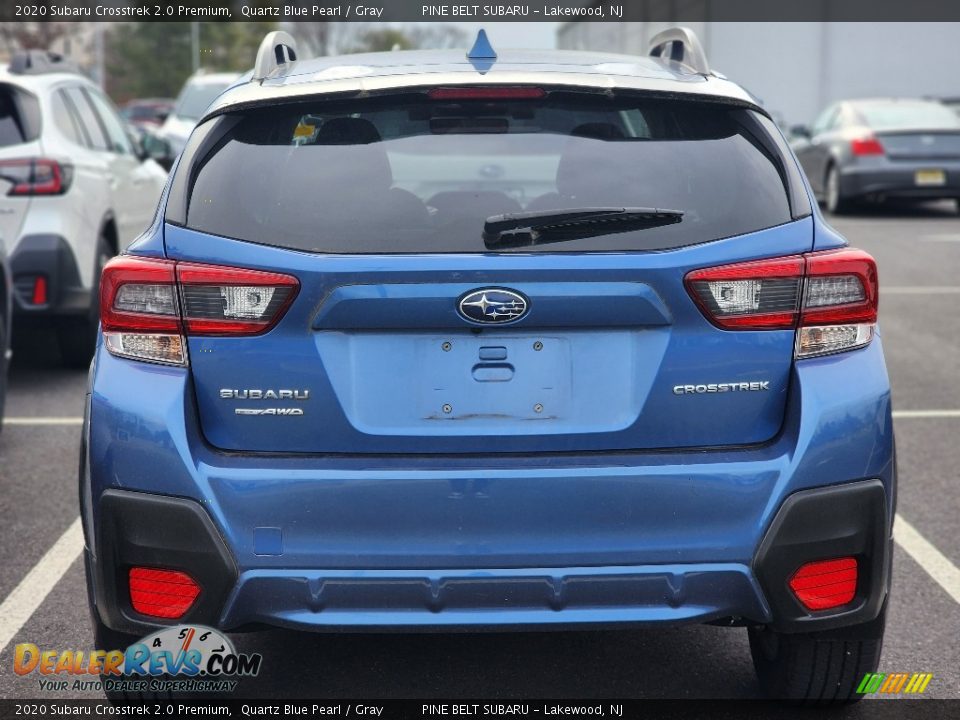 2020 Subaru Crosstrek 2.0 Premium Quartz Blue Pearl / Gray Photo #7