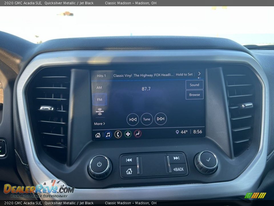 2020 GMC Acadia SLE Quicksilver Metallic / Jet Black Photo #11