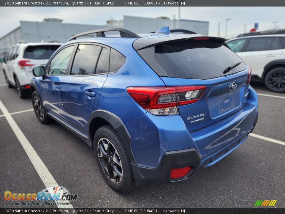 2020 Subaru Crosstrek 2.0 Premium Quartz Blue Pearl / Gray Photo #9