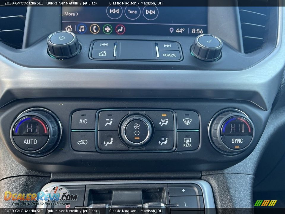 2020 GMC Acadia SLE Quicksilver Metallic / Jet Black Photo #13