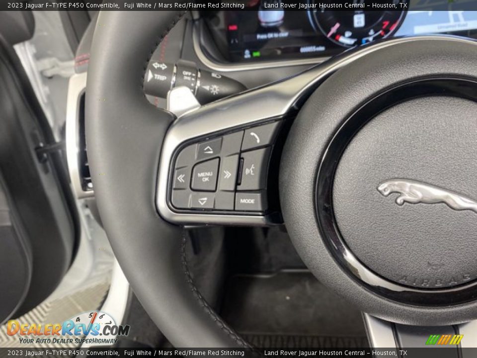 2023 Jaguar F-TYPE P450 Convertible Steering Wheel Photo #17