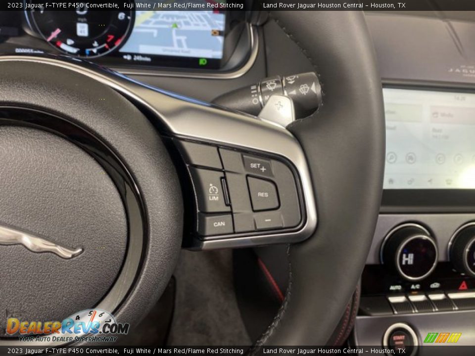 2023 Jaguar F-TYPE P450 Convertible Steering Wheel Photo #18