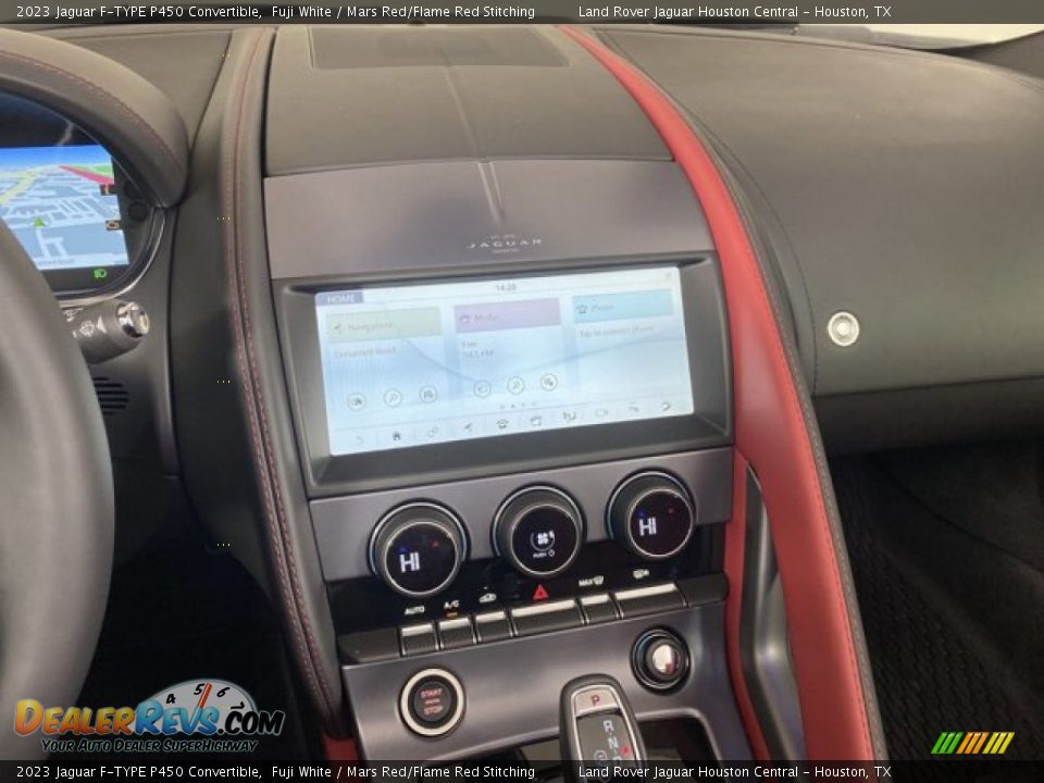 2023 Jaguar F-TYPE P450 Convertible Fuji White / Mars Red/Flame Red Stitching Photo #19