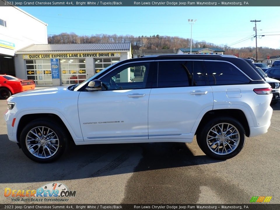 2023 Jeep Grand Cherokee Summit 4x4 Bright White / Tupelo/Black Photo #2