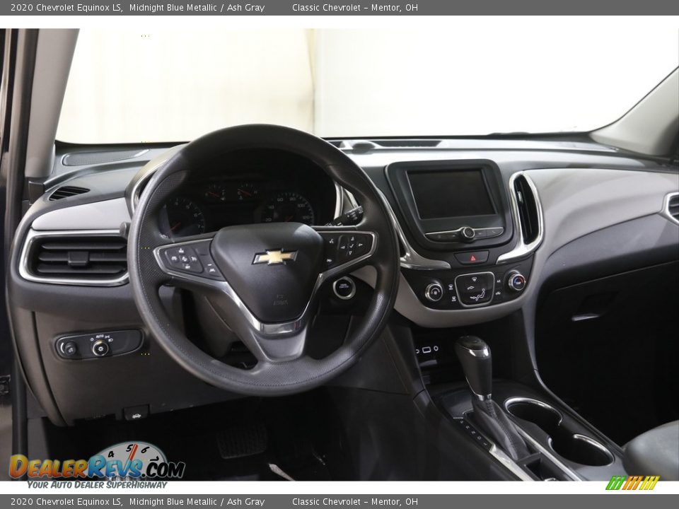 2020 Chevrolet Equinox LS Midnight Blue Metallic / Ash Gray Photo #6