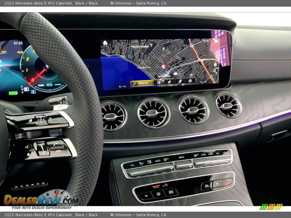 Controls of 2023 Mercedes-Benz E 450 Cabriolet Photo #7