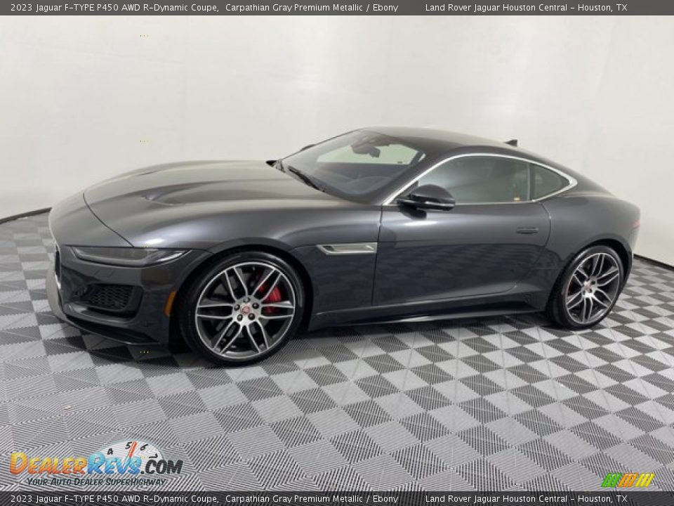 Carpathian Gray Premium Metallic 2023 Jaguar F-TYPE P450 AWD R-Dynamic Coupe Photo #5