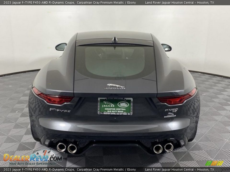 2023 Jaguar F-TYPE P450 AWD R-Dynamic Coupe Carpathian Gray Premium Metallic / Ebony Photo #6
