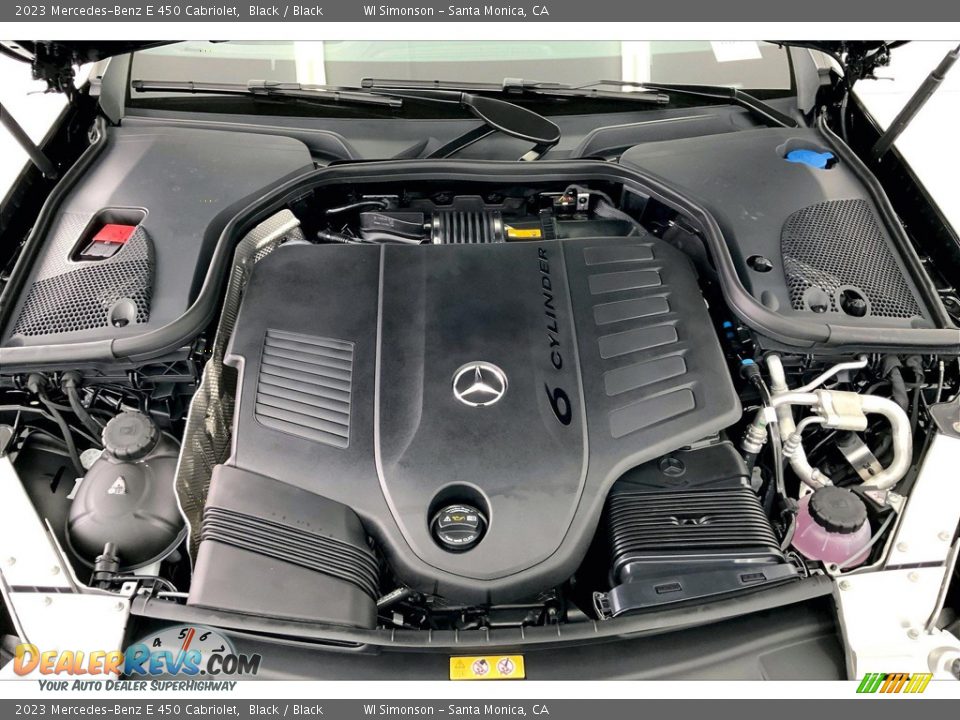 2023 Mercedes-Benz E 450 Cabriolet 3.0 Liter Turbocharged DOHC 24-Valve VVT Inline 6 Cylinder w/EQ Boost Engine Photo #9