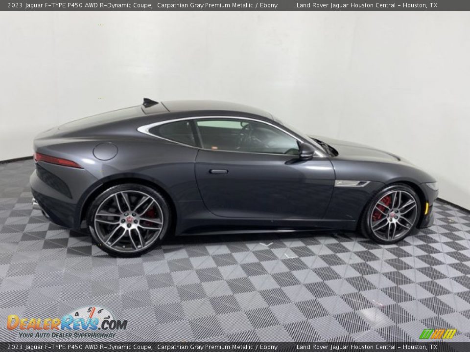 Carpathian Gray Premium Metallic 2023 Jaguar F-TYPE P450 AWD R-Dynamic Coupe Photo #10