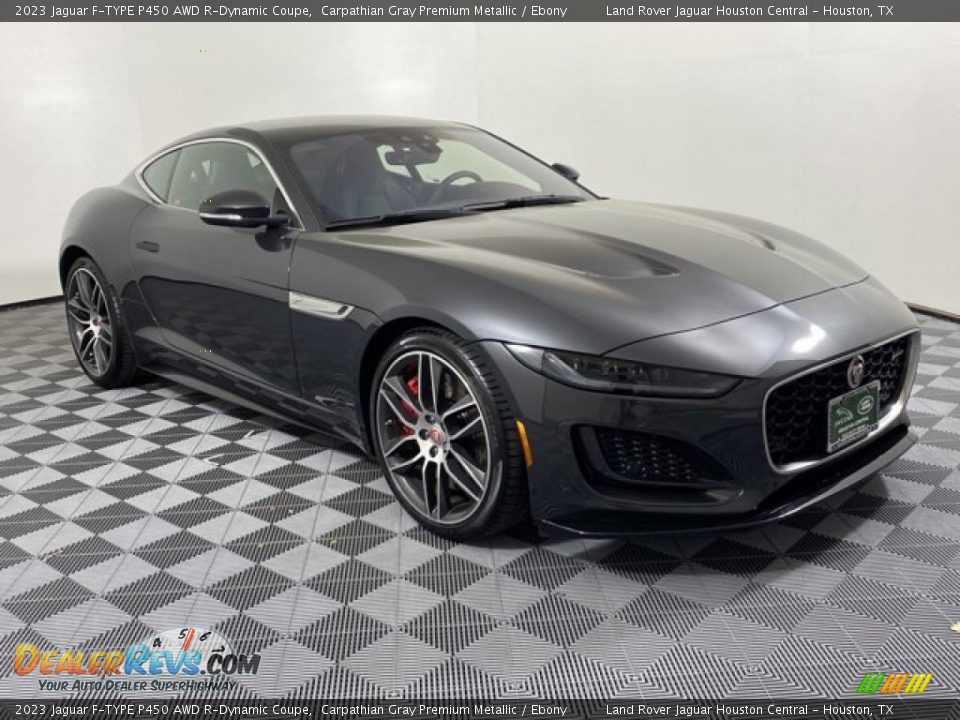 Front 3/4 View of 2023 Jaguar F-TYPE P450 AWD R-Dynamic Coupe Photo #11