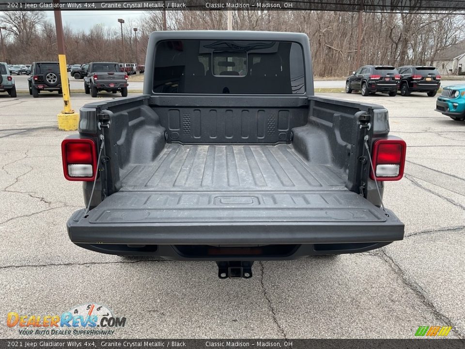 2021 Jeep Gladiator Willys 4x4 Granite Crystal Metallic / Black Photo #12