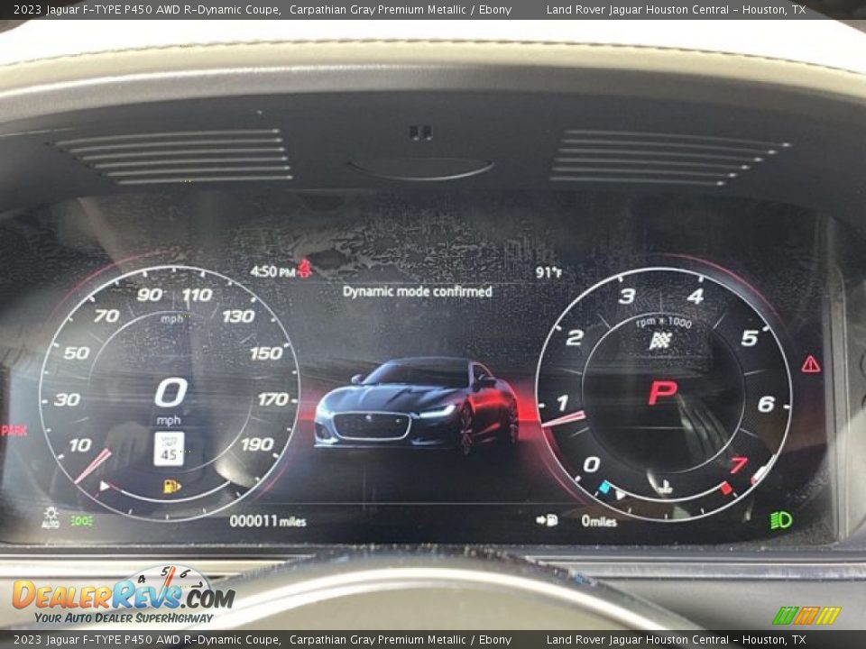 2023 Jaguar F-TYPE P450 AWD R-Dynamic Coupe Gauges Photo #14