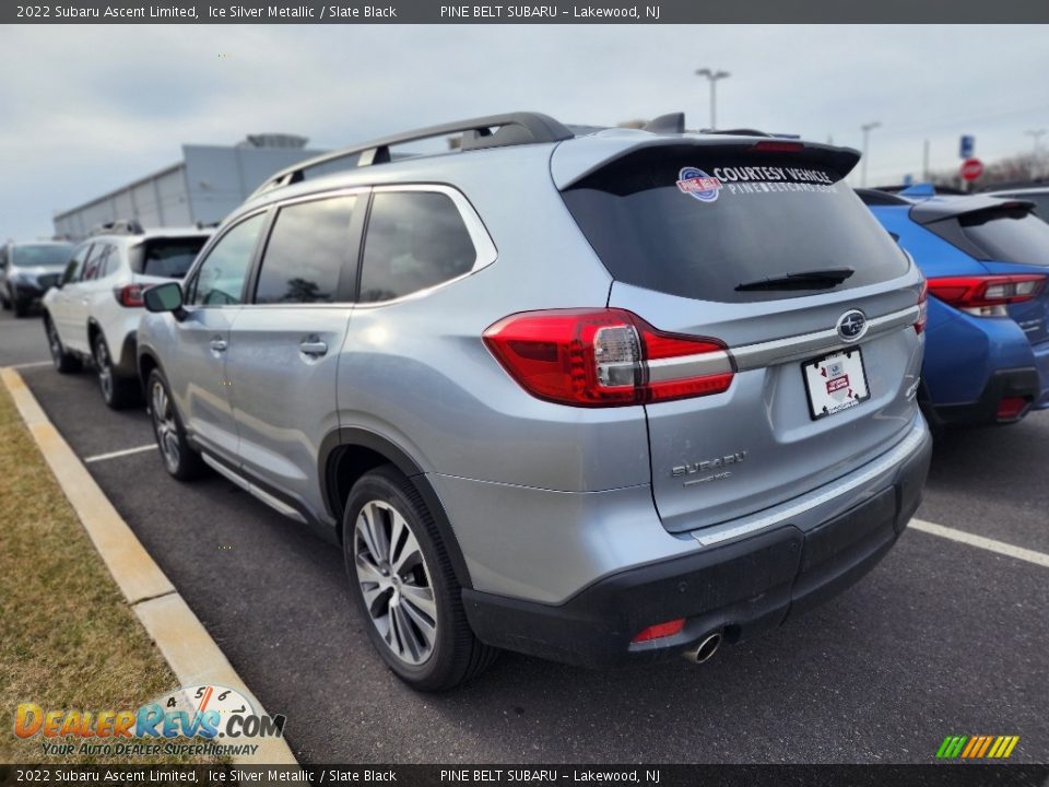 2022 Subaru Ascent Limited Ice Silver Metallic / Slate Black Photo #6